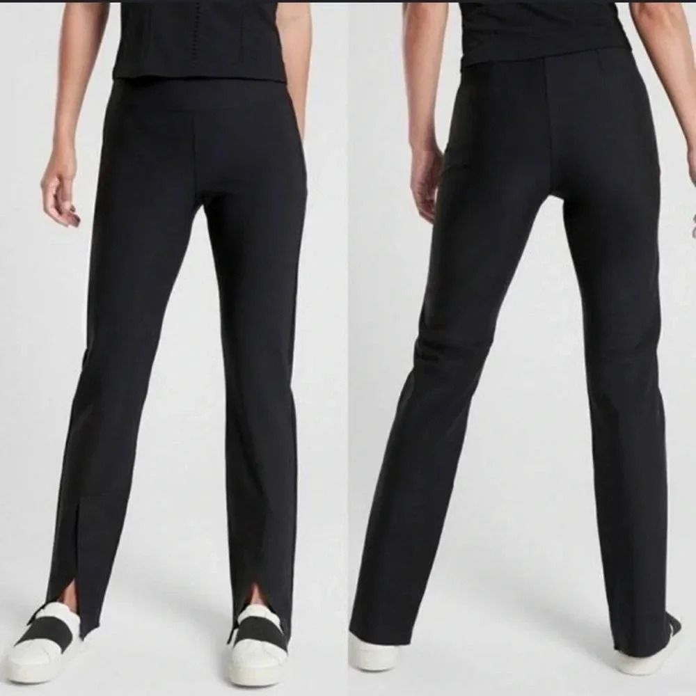 Athleta Interstellar Tight Solid Black Pant Size 2 - image 1